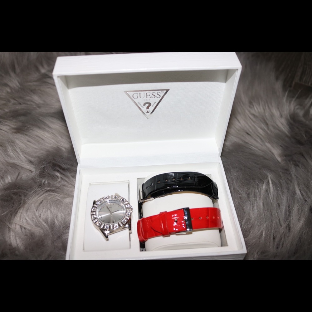 NWOT GUESS Watch Set